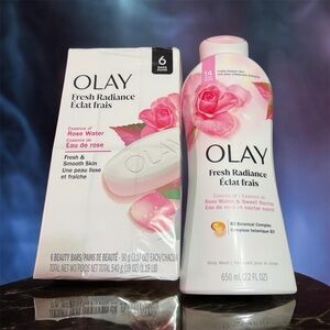 OLAY Fresh Radiance Rose Water Set
